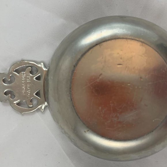 Antique Metawa Holland Pewter Porridge/Soup Bowl - Picture 2 of 3